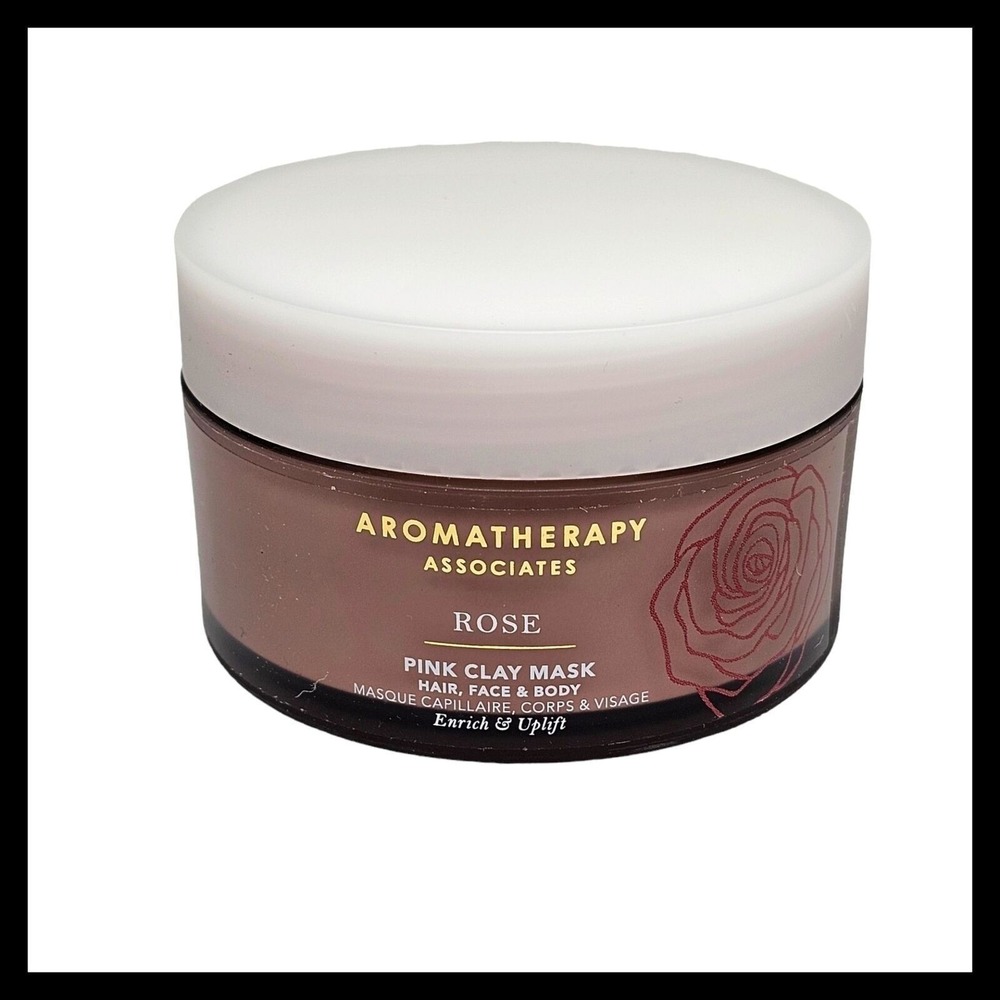 Aromatherapy Associates ROSE Pink Clay Mask Hair Face Body Enrich Uplift New